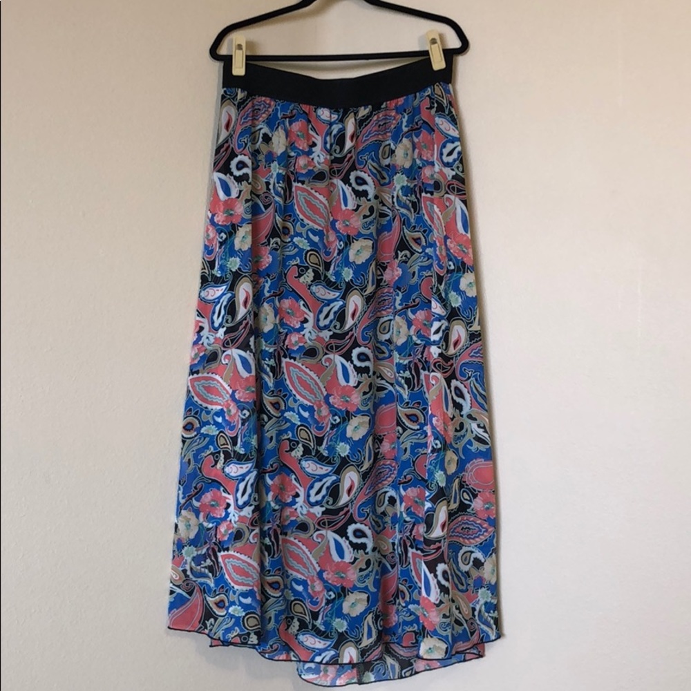 Paisley print XL Lularoe Full-Length Lucy Skirt